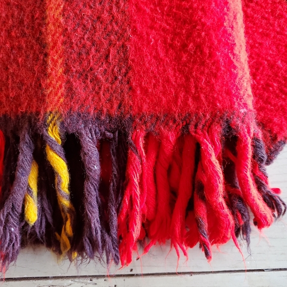 Faribo Faribault Woolen Tartan Fringed Throw - Picture 4 of 8